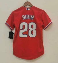 Alec Bohm YOUTH Philadelphia Phillies Jersey red