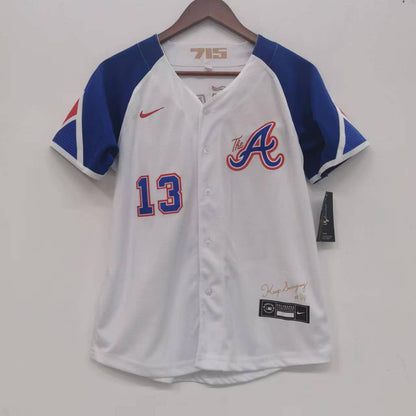 Ronald Acuña Jr. YOUTH Atlanta Braves Official MLB jersey
