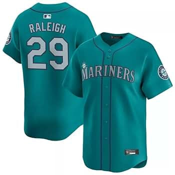Cal Raleigh YOUTH KIDS Seattle Mariners Official MLB Nike Jersey