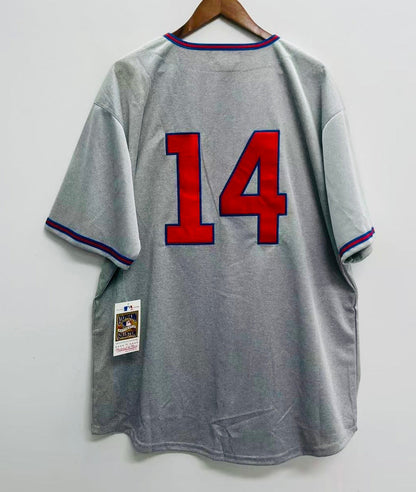 Ernie Banks YOUTH KIDS Chicago Cubs Official MLB Mitchell & Ness jersey