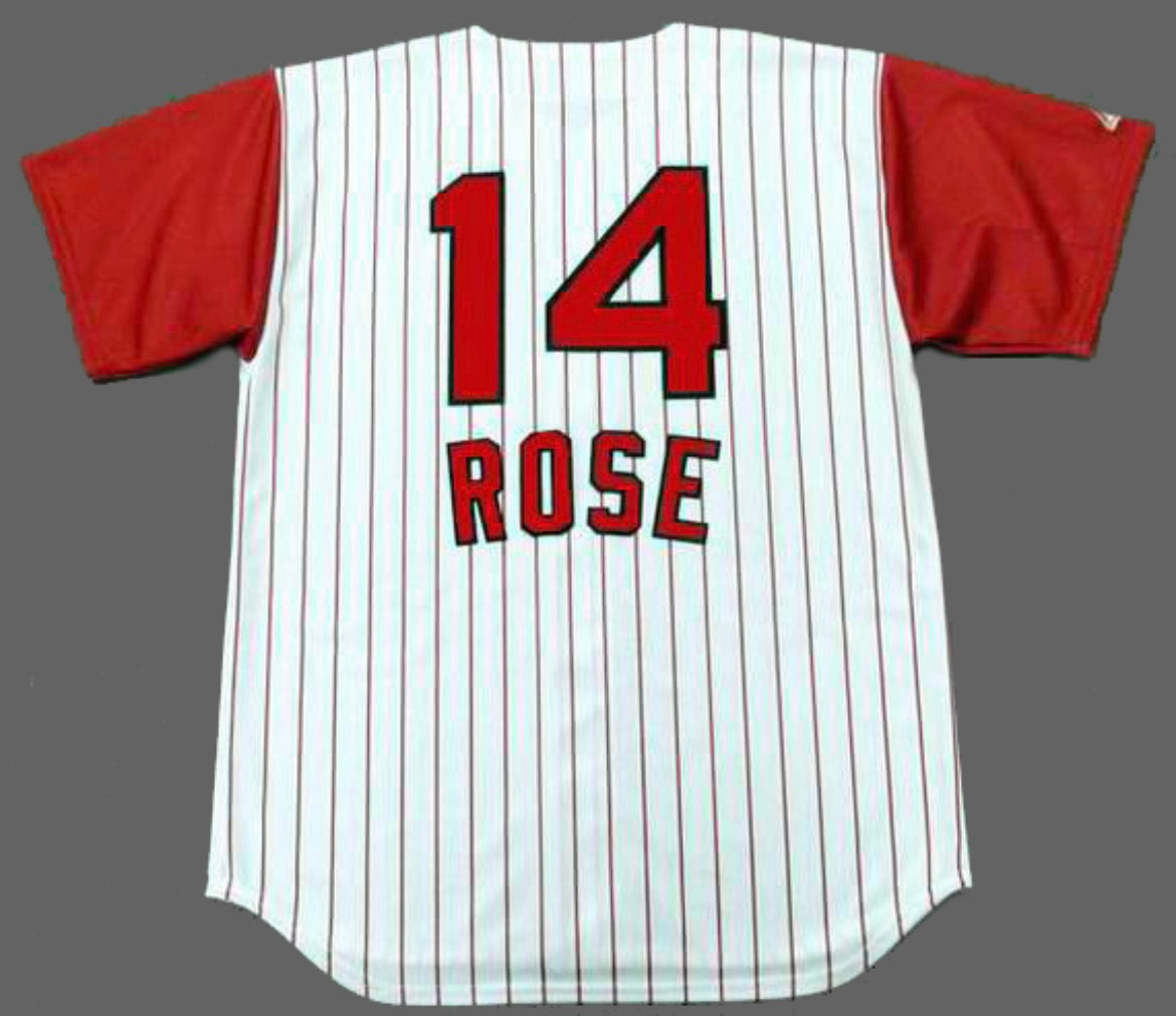 Pete Rose YOUTH KIDS Cincinnati Reds Official MLB Majestic Jersey