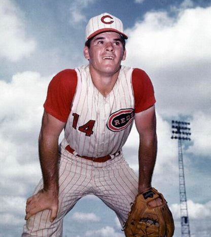 Pete Rose YOUTH KIDS Cincinnati Reds Official MLB Majestic Jersey