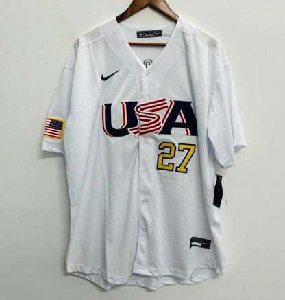 Mike Trout USA baseball YOUTH KIDS Official Nike Jersey