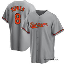 Cal Ripken Jr. YOUTH KIDS Baltimore Orioles Official MLB Nike jersey Gray