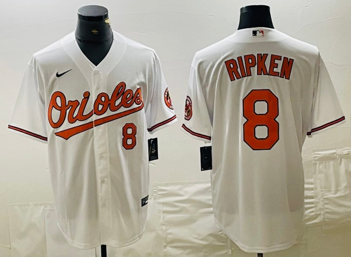 Cal Ripken Jr. YOUTH KIDS Baltimore Orioles Official MLB Nike jersey white