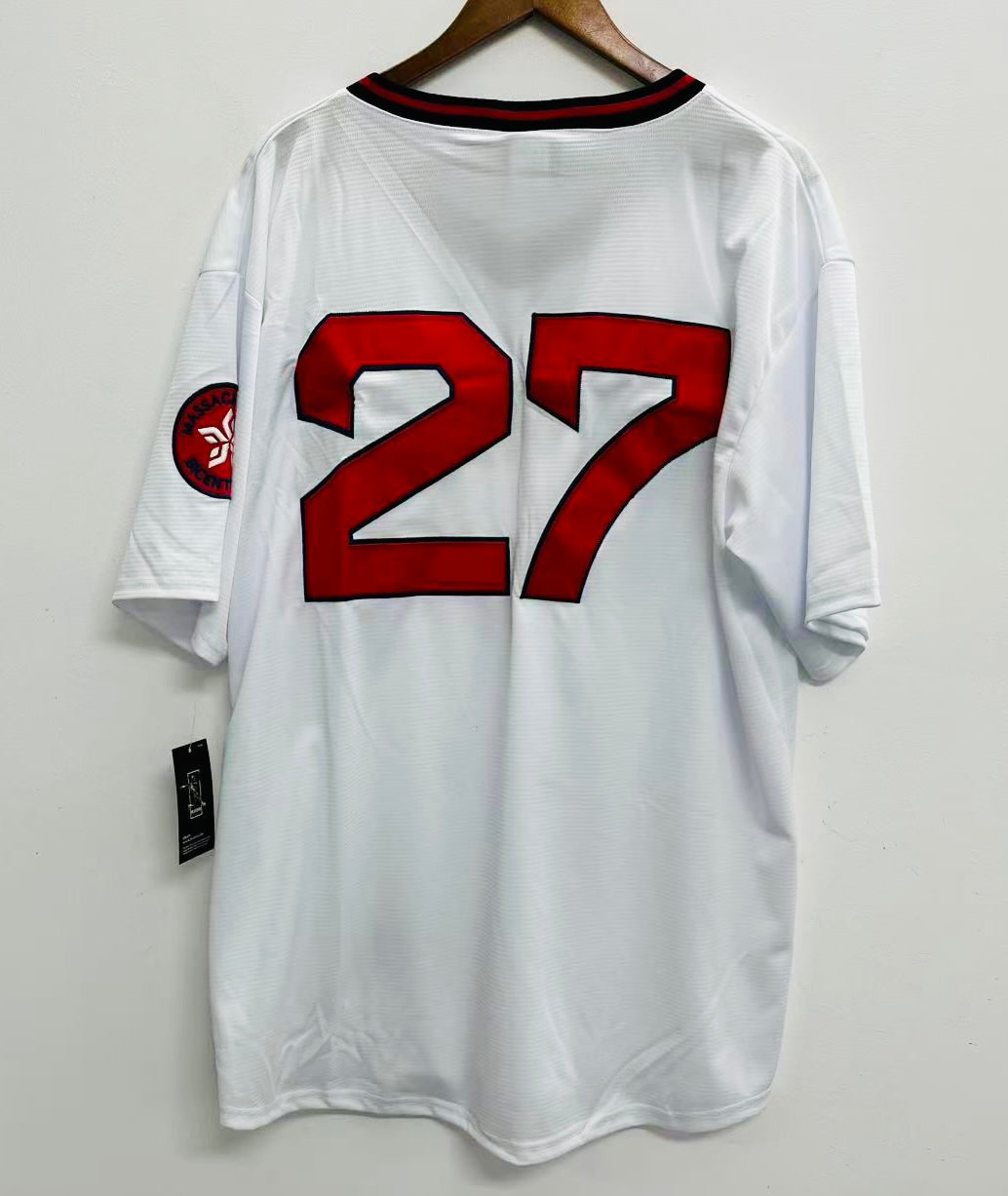 Carlton Fisk YOUTH KIDS Boston Red Sox Official MLB Jersey