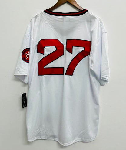 Carlton Fisk YOUTH KIDS Boston Red Sox Official MLB Jersey