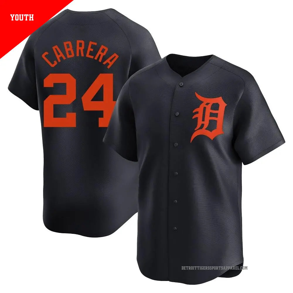 Miguel Cabrera Detroit Tigers YOUTH KIDS Official MLB Nike Jersey