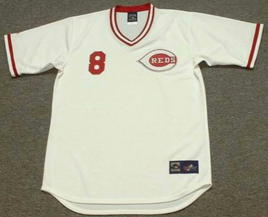 Joe Morgan YOUTH KIDS 1975 Cincinnati Reds Official MLB Majestic Jersey