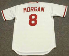 Joe Morgan YOUTH KIDS 1975 Cincinnati Reds Official MLB Majestic Jersey
