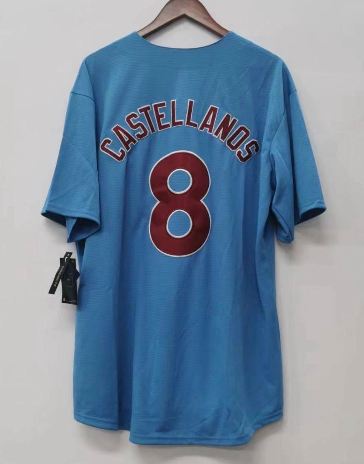 Nick Castellanos YOUTH KIDS Philadelphia Phillies Official MLB retro blue Jersey