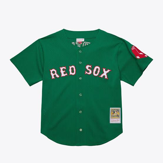 David Ortiz YOUTH KIDS Green St. Patrick’s Day Boston Red Sox Official MLB Jersey