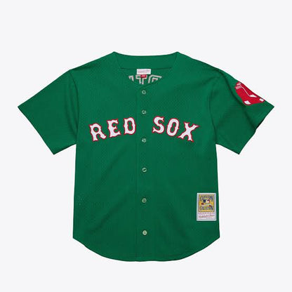 David Ortiz YOUTH KIDS Green St. Patrick’s Day Boston Red Sox Official MLB Jersey