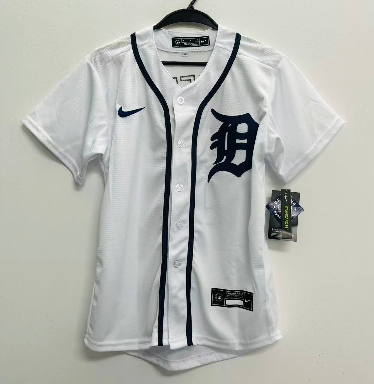 Riley Greene Detroit Tigers Youth Kids Official MLB Nike Jersey white