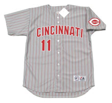 Barry Larkin YOUTH KIDS Cincinnati Reds Official MLB Majestic Jersey
