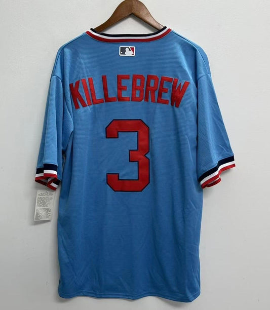 Harmon Killebrew YOUTH KIDS Minnesota Twins Official MLB Majestic Jersey