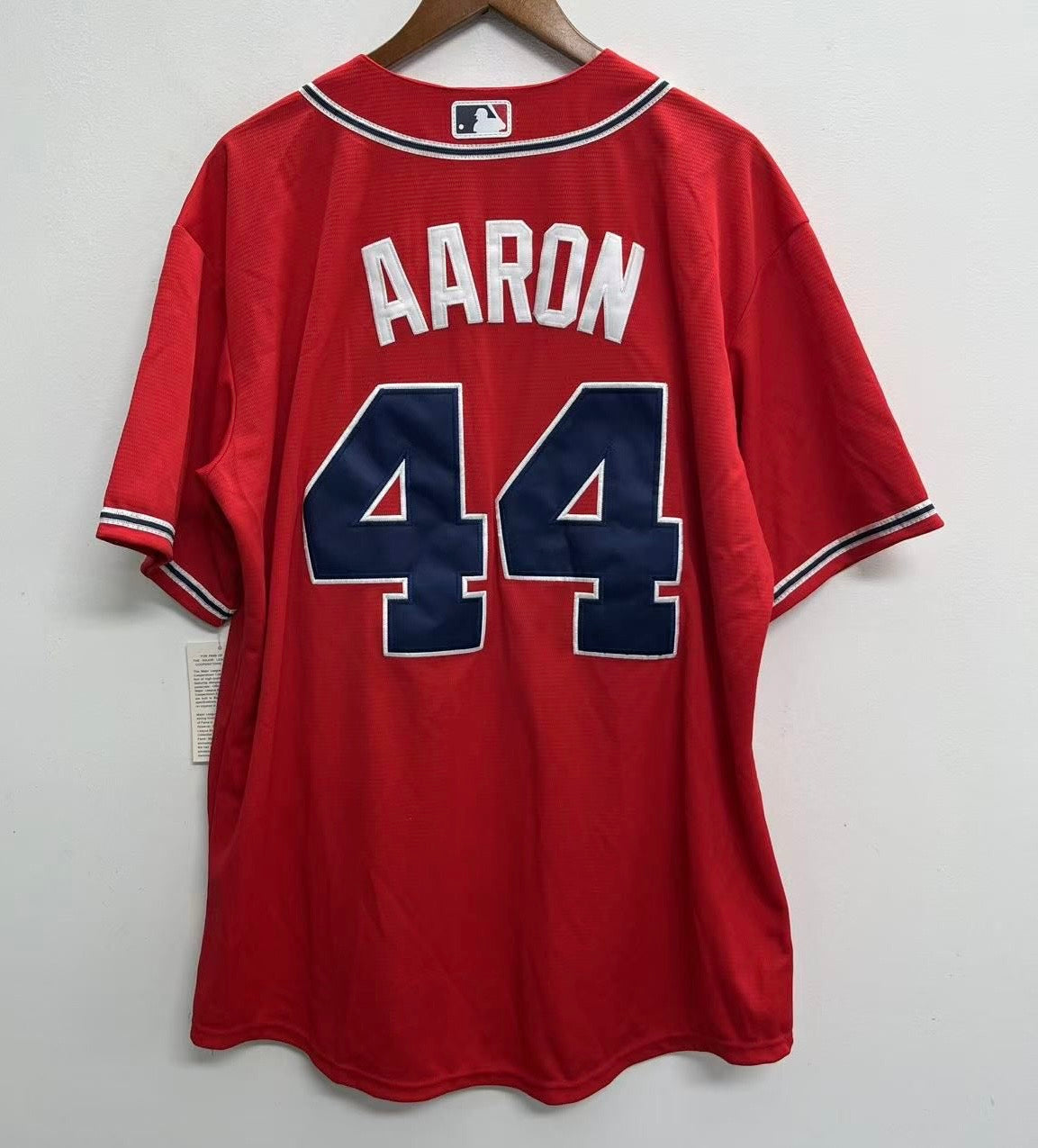 Hank Aaron 1974 YOUTH KIDS Atlanta Braves jersey Mitchell & Ness