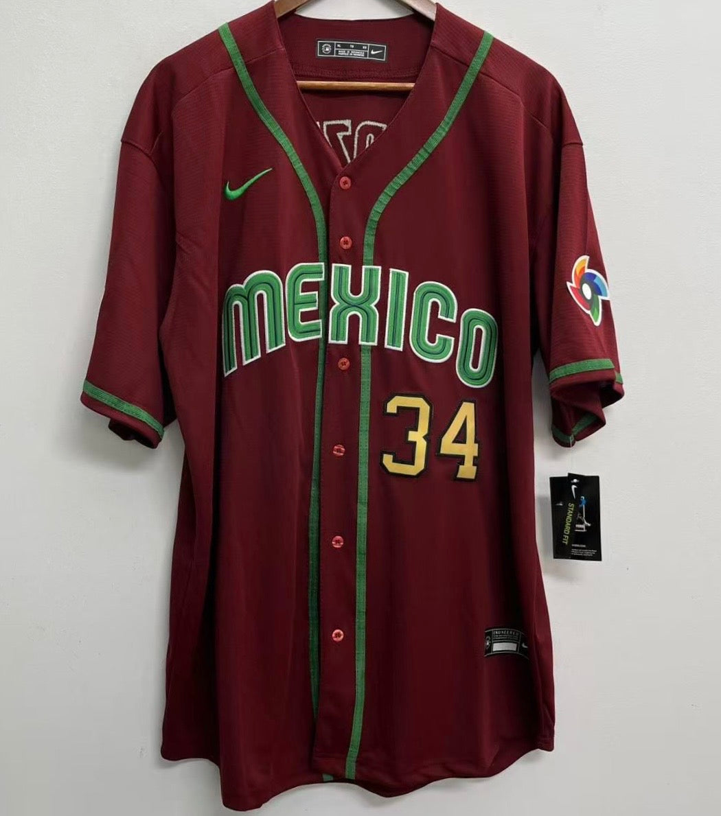 Fernando Valenzuela Mexico YOUTH KIDS Official Nike jersey
