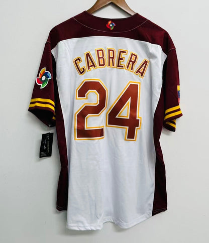Miguel Cabrera Venezuela YOUTH KIDS Official Nike jersey
