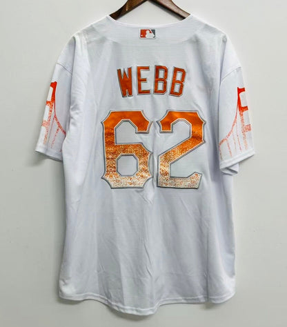 Logan Webb YOUTH KIDS SAN FRANCISCO Giants Official MLB City Connect Limited jersey