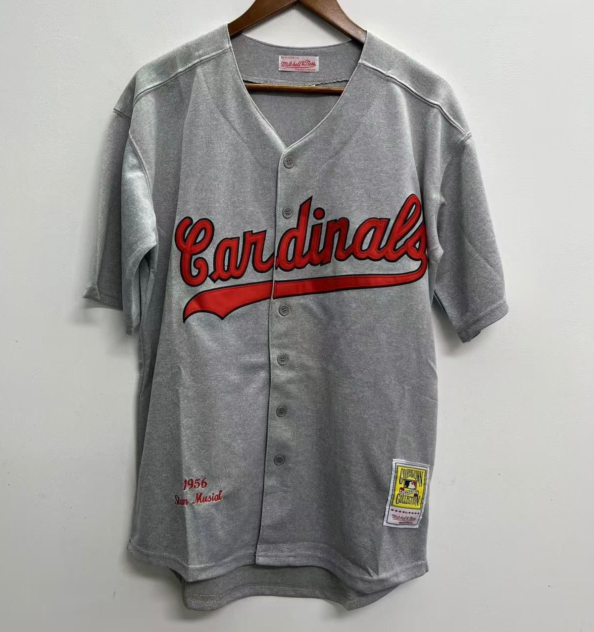 Stan Musial 1956 YOUTH KIDS St. Louis Cardinals Official MLB Jersey