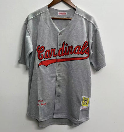 Stan Musial 1956 YOUTH KIDS St. Louis Cardinals Official MLB Jersey