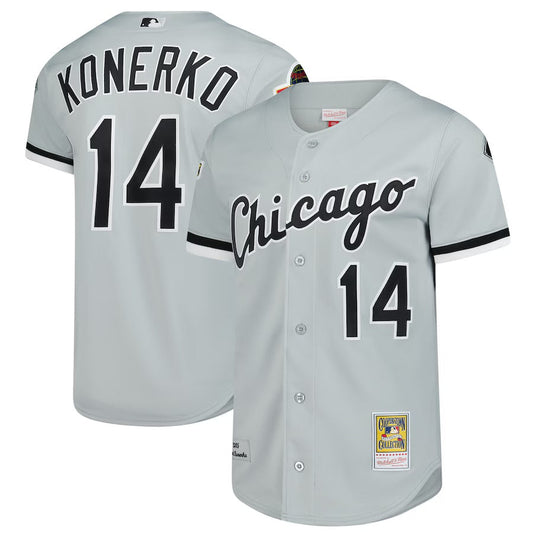 Paul Konerko 2005 YOUTH KIDS Chicago White Sox Official MLB Majestic Jersey