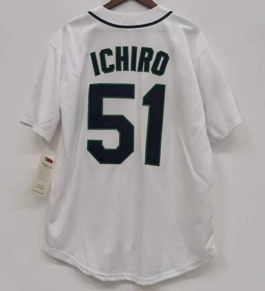 Ichiro Suzuki YOUTH KIDS Seattle Mariners Official MLB Majestic jersey