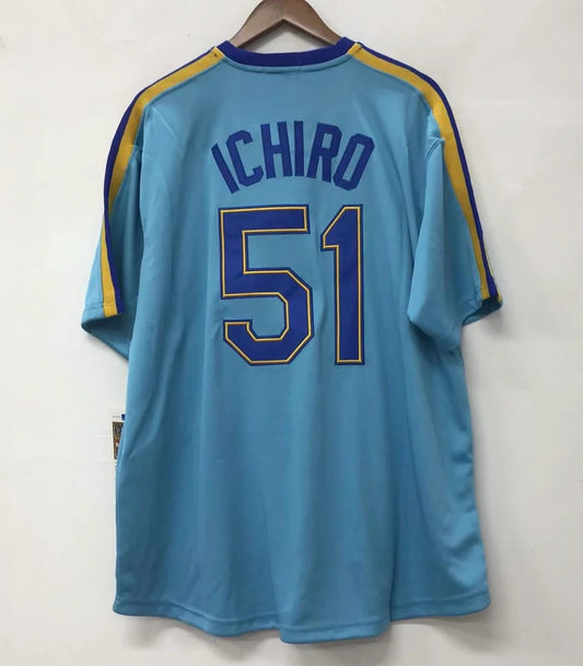 Ichiro Suzuki YOUTH KIDS Seattle Mariners Official MLB retro jersey