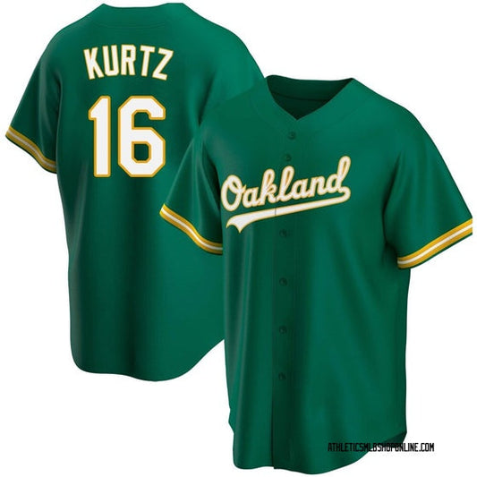 Nick Kurtz YOUTH KIDS Oakland Athletics A’s Official MLB jersey