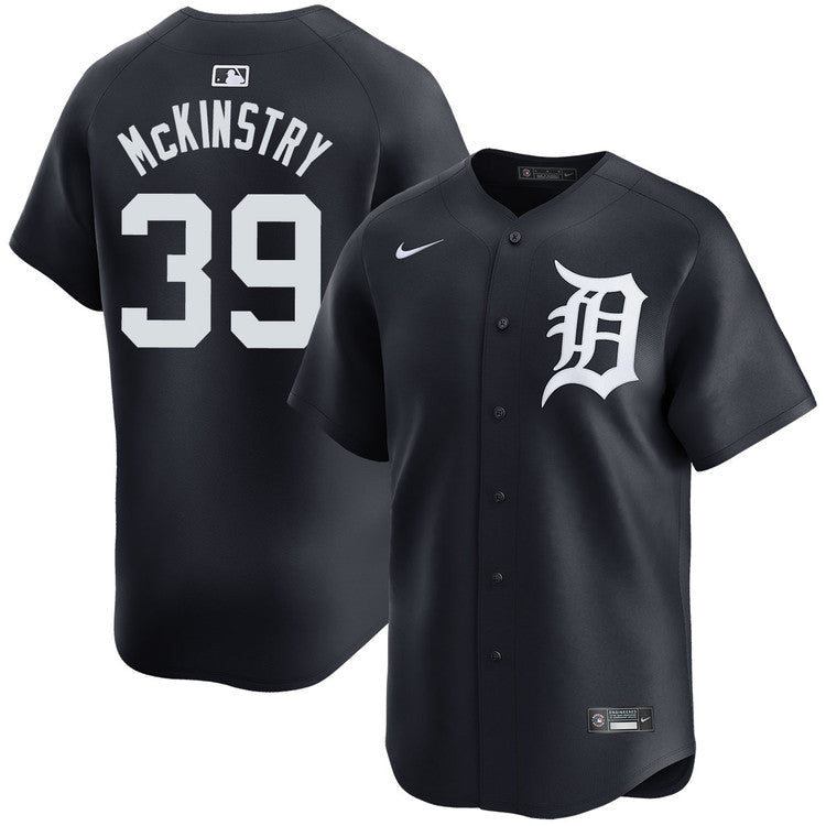 Zach McKinstry Detroit Tigers Youth Kids Official MLB Nike Jersey dark blue