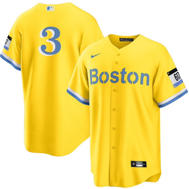 Ceddanne Rafaela YOUTH KIDS Boston Red Sox Official MLB City Connect Limited Nike Jersey