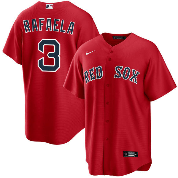 Ceddanne Rafaela YOUTH KIDS Boston Red Sox Official MLB Nike Jersey Red