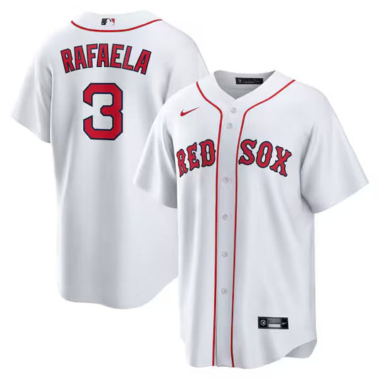 Ceddanne Rafaela YOUTH KIDS Boston Red Sox Official MLB Nike Jersey White