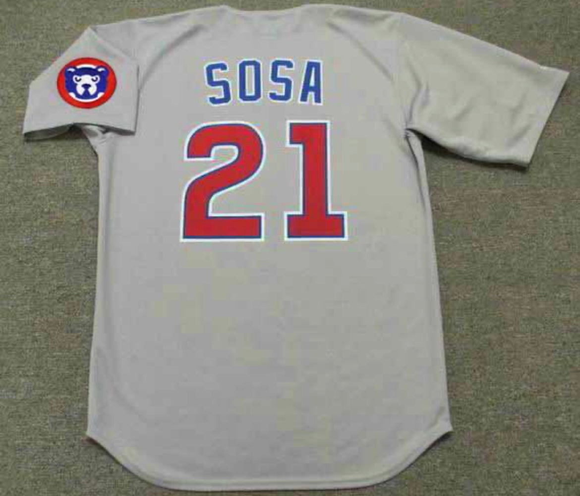 Sammy Sosa 1996 YOUTH KIDS Chicago Cubs Official MLB jersey