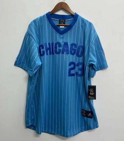 Ryne Sandberg 1982 YOUTH KIDS Chicago Cubs Official MLB jersey