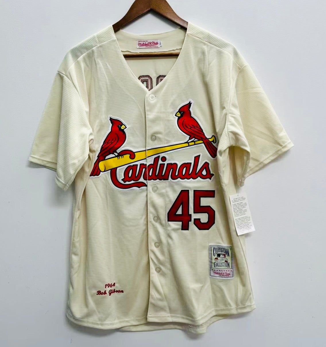 Bob Gibson YOUTH KIDS St. Louis Cardinals Official MLB Jersey