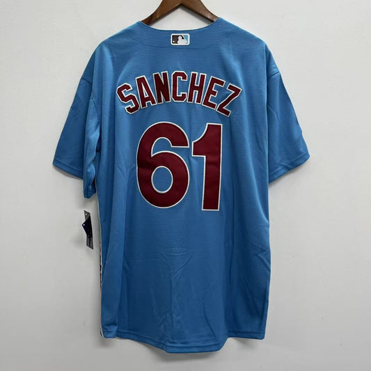 Christopher Sanchez YOUTH KIDS Philadelphia Phillies Official MLB Jersey
