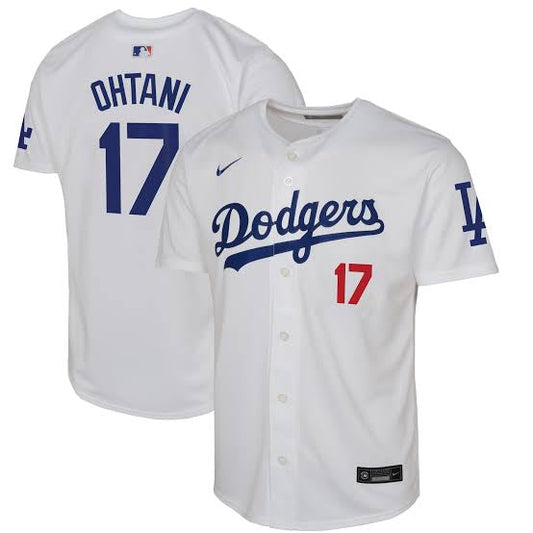 Shohei Ohtani Los Angeles Dodgers YOUTH Official MLB Nike Jersey White