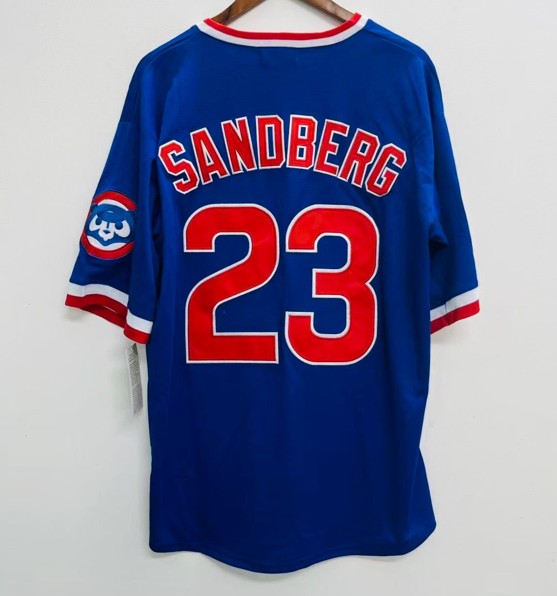 Ryne Sandberg 1984 YOUTH KIDS Chicago Cubs Official MLB jersey