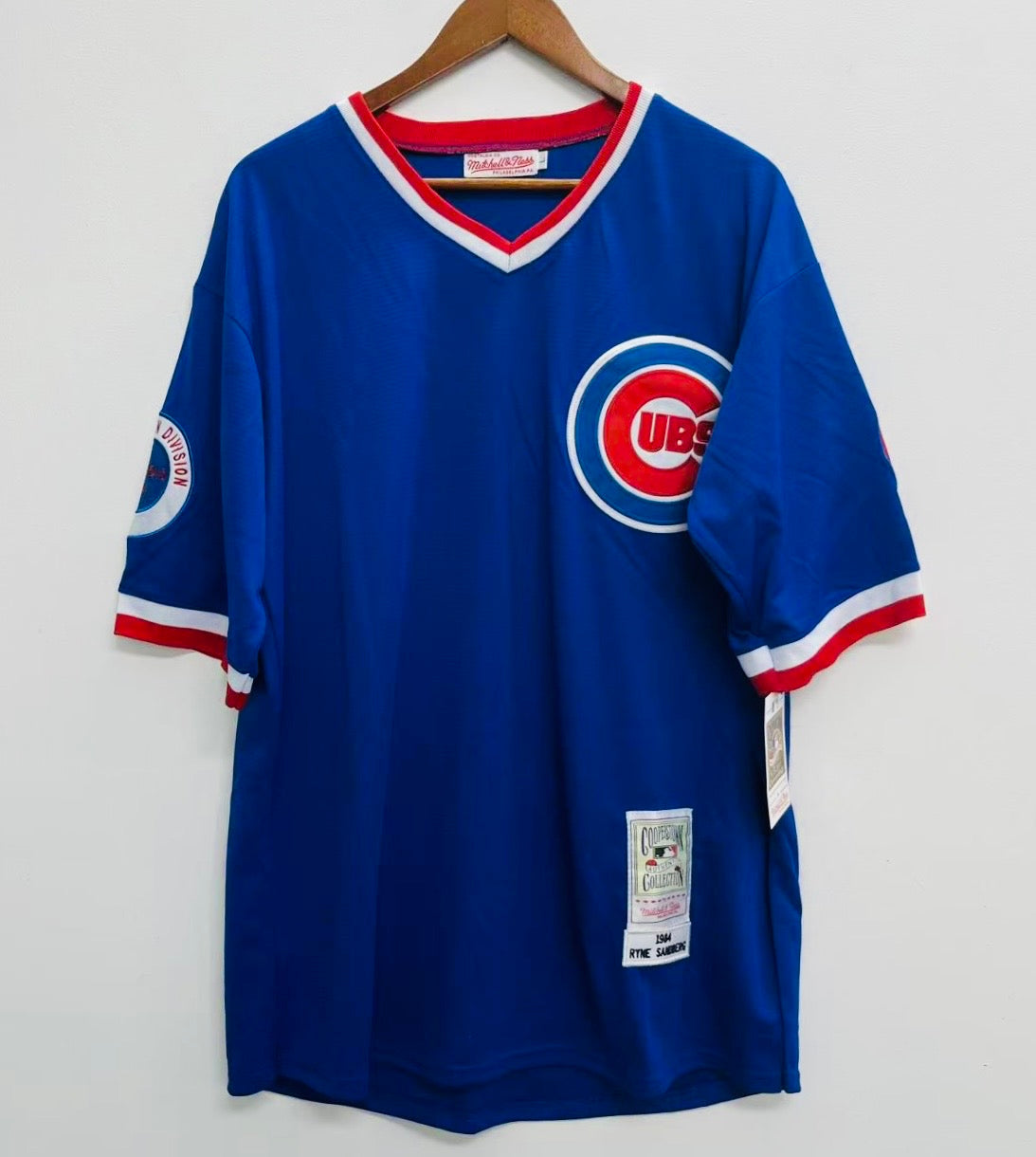 Ryne Sandberg 1984 YOUTH KIDS Chicago Cubs Official MLB jersey