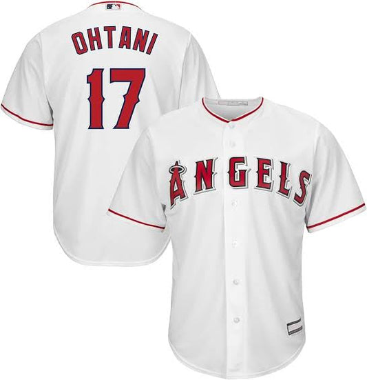 Shohei Ohtani Anaheim Angels Official MLB YOUTH KIDS Majestic Jersey