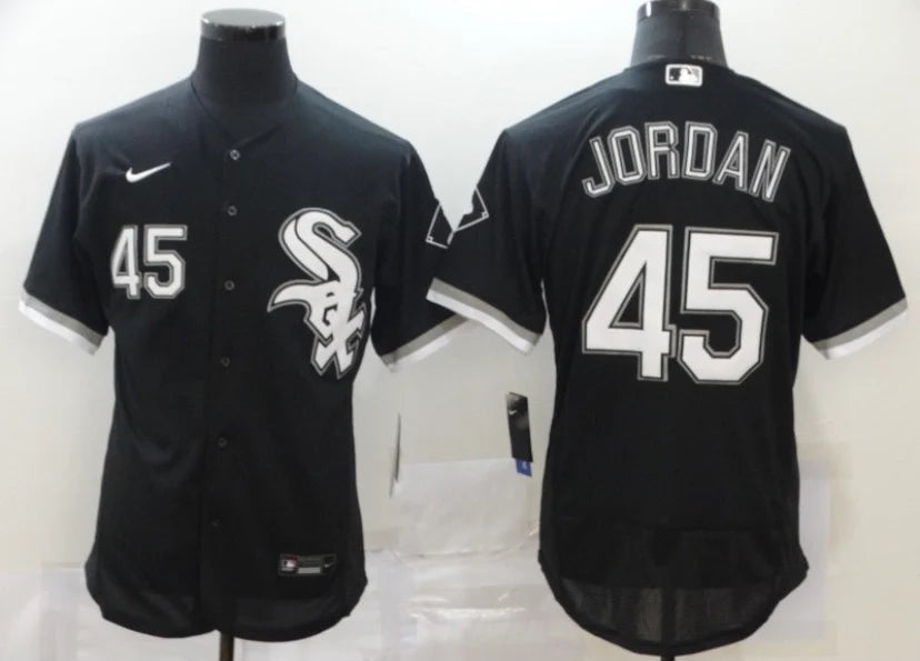 Michael Jordan YOUTH KIDS Chicago White Sox Official MLB Nike Jersey Black