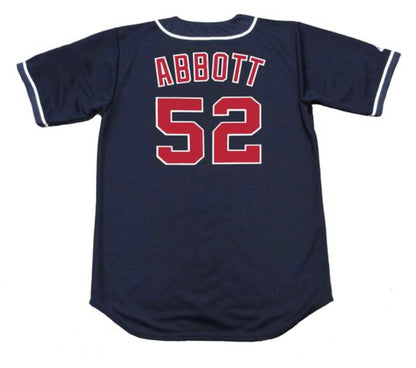 Jim Abbott YOUTH KIDS Anaheim Angels Official MLB Majestic Jersey blue