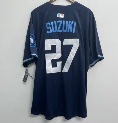 Seiya Suzuki YOUTH KIDS Chicago Cubs Official MLB City Connect Limited jersey