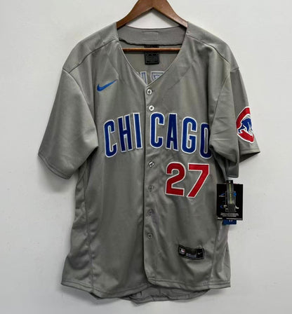 Seiya Suzuki YOUTH KIDS Chicago Cubs Official MLB gray jersey