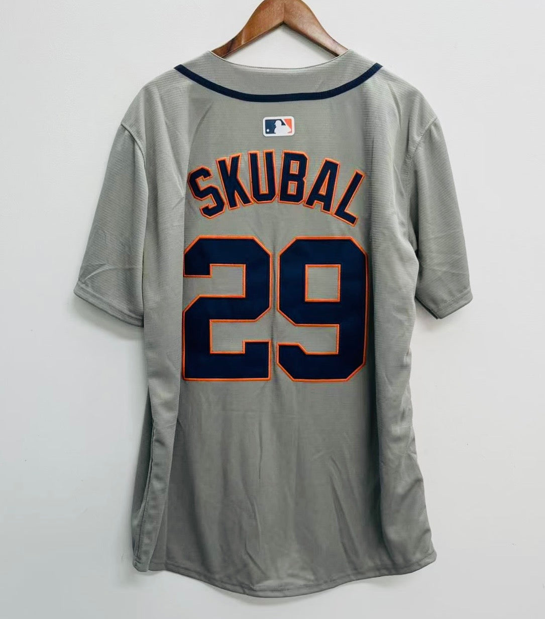 Tarik Skubal Detroit Tigers Youth Official MLB Nike Jersey Gray