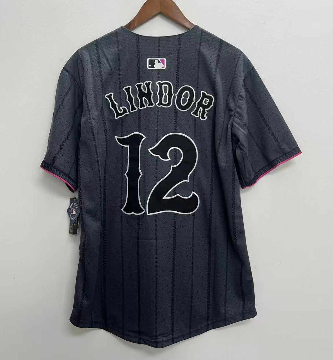 Francisco Lindor YOUTH KIDS New York Mets Official MLB Nike City Connect Limited Jersey