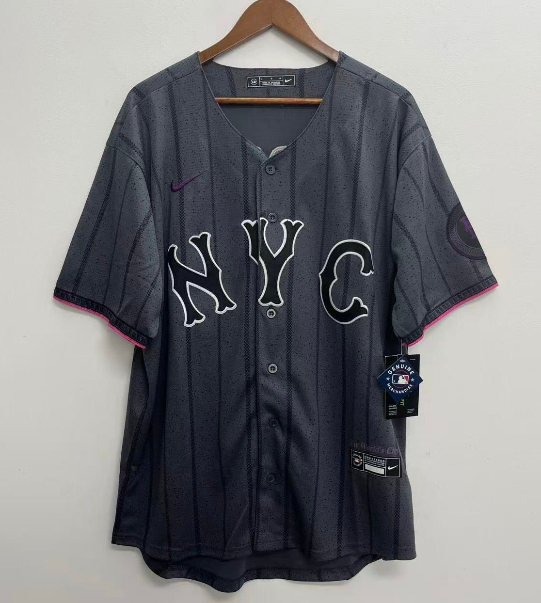 Pete Alonso YOUTH KIDS New York Mets Official MLB Nike City Connect Limited Jersey