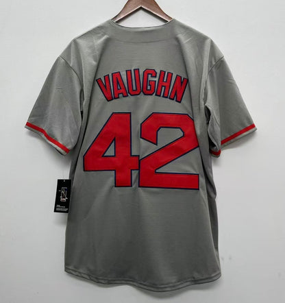 Mo Vaughn YOUTH KIDS Boston Red Sox Official MLB Majestic Jersey